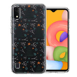 Samsung Galaxy A01 Holiday Christmas Trees Design Double Layer Phone Case Cover