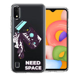 Samsung Galaxy A01 Need Space Astronaut Stars Design Double Layer Phone Case Cover