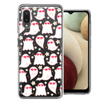Samsung Galaxy A02 Floating Heart Glasses Love Ghosts Vaneltines Day Cutie Daisy Double Layer Phone Case Cover