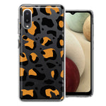 Samsung Galaxy A02 Classic Animal Wild Leopard Jaguar Print Double Layer Phone Case Cover