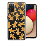 Samsung Galaxy A02S Christmas Gingerbread Traditional Holiday Cookies By BillyElleCo Double Layer Phone Case Cover