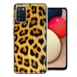 Samsung Galaxy A03S Classic Leopard Double Layer Phone Case Cover