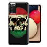 Samsung Galaxy A02S Mexico Flag Skull Double Layer Phone Case Cover