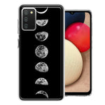 Samsung Galaxy A02S Moon Transitions Double Layer Phone Case Cover