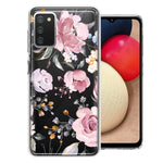 For Samsung Galaxy A02S  Soft Pastel Spring Floral Flowers Blush Lavender Phone Case Cover