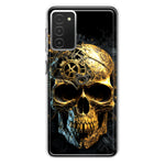 Samsung Galaxy A03S Steampunk Skull Science Fiction Machinery Double Layer Phone Case Cover