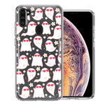 Samsung Galaxy A11 Floating Heart Glasses Love Ghosts Vaneltines Day Cutie Daisy Double Layer Phone Case Cover
