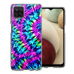 Samsung Galaxy A12 Hippie Tie Dye Double Layer Phone Case Cover