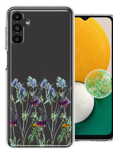 For Samsung Galaxy A13 Country Dried Flowers Phone Case Cover