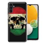 Samsung Galaxy A13 Mexico Flag Skull Double Layer Phone Case Cover