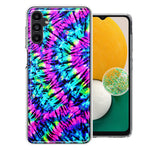 Samsung Galaxy A13 Hippie Tie Dye Double Layer Phone Case Cover