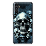 Samsung Galaxy A13 Graveyard Death Dream Skulls Double Layer Phone Case Cover