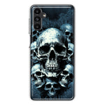 Samsung Galaxy A14 5G Graveyard Death Dream Skulls Double Layer Phone Case Cover