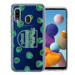 Samsung Galaxy A20 Plant Mama Houseplant Lover Monstera Tropical Leaf Green Design Double Layer Phone Case Cover