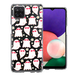 Samsung Galaxy A22 5G Floating Heart Glasses Love Ghosts Vaneltines Day Cutie Daisy Double Layer Phone Case Cover