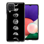 Samsung Galaxy A22 Moon Transitions Double Layer Phone Case Cover