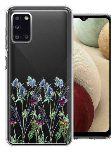 For Samsung Galaxy A31 Country Dried Flowers Phone Case Cover