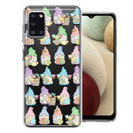 Samsung Galaxy A31 Pastel Easter Cute Gnomes Spring Flowers Eggs Holiday Seasonal Double Layer Phone Case Cover