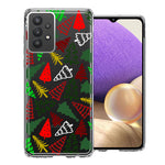 Samsung Galaxy A32 Christmas Trees Holiday Festive Winter By BillyElleCo Double Layer Phone Case Cover