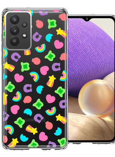 Samsung Galaxy A32 Cute Lucky Marshmallow Cereal Nostalgic Double Layer Phone Case Cover