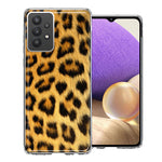 Samsung Galaxy A32 Classic Leopard Double Layer Phone Case Cover