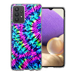 Samsung Galaxy A32 Hippie Tie Dye Double Layer Phone Case Cover