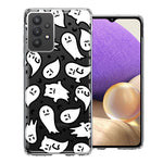 Samsung Galaxy A32 Kawaii Manga Cute Halloween Ghosts Spirits Design Double Layer Phone Case Cover