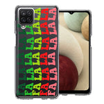 Samsung Galaxy A42 Deck The Halls Christmas Carol Falala Festive Lyric Vintage 70s Letters Double Layer Phone Case Cover