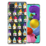 Samsung Galaxy A51 Cinco De Mayo Party Cute Gnomes Mexico Tacos Fiesta Double Layer Phone Case Cover