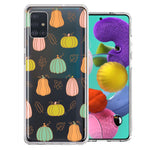 Samsung Galaxy A51 Fall Autumn Fairy Pumpkins Thanksgiving Spooky Season Double Layer Phone Case Cover