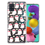 Samsung Galaxy A51 Floating Heart Glasses Love Ghosts Vaneltines Day Cutie Daisy Double Layer Phone Case Cover