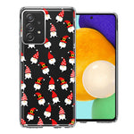 Samsung Galaxy A33 Cute Red Christmas Holiday Santa Gnomes Design Double Layer Phone Case Cover