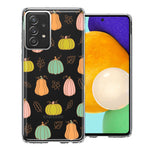 Samsung Galaxy A52 Fall Autumn Fairy Pumpkins Thanksgiving Spooky Season Double Layer Phone Case Cover