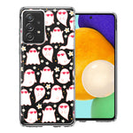 Samsung Galaxy A52 Floating Heart Glasses Love Ghosts Vaneltines Day Cutie Daisy Double Layer Phone Case Cover