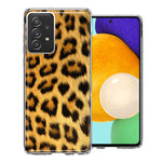 Samsung Galaxy A52 Classic Leopard Double Layer Phone Case Cover
