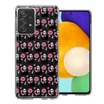 Samsung Galaxy A33 Pink Horror Valentine Character Ghostface Boyfriend Call Me Hearts Double Layer Phone Case Cover