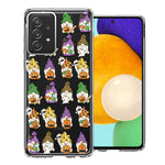 Samsung Galaxy A53 Spooky Halloween Gnomes Cute Characters Holiday Seasonal Pumpkins Candy Ghosts Double Layer Phone Case Cover