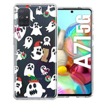 Samsung Galaxy A71 4G Halloween Christmas Ghost Design Double Layer Phone Case Cover