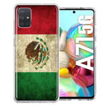 Samsung Galaxy A71 4G Flag of Mexico Double Layer Phone Case Cover