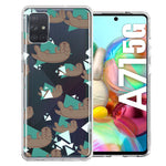 Samsung Galaxy A71 4G Cute Otter Design Double Layer Phone Case Cover