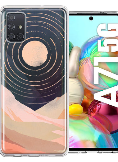 Samsung Galaxy A71 4G Desert Mountains Design Double Layer Phone Case Cover