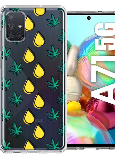 Samsung Galaxy A71 4G Medicinal Drip Design Double Layer Phone Case Cover