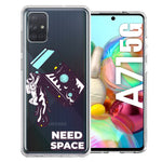Samsung Galaxy A71 4G Need Space Astronaut Stars Design Double Layer Phone Case Cover