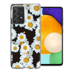 Samsung Galaxy A72 Cute Daisy Flowers Double Layer Phone Case Cover