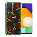 Samsung Galaxy A72 Christmas Trees Holiday Festive Winter By BillyElleCo Double Layer Phone Case Cover