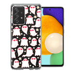 Samsung Galaxy A72 Floating Heart Glasses Love Ghosts Vaneltines Day Cutie Daisy Double Layer Phone Case Cover