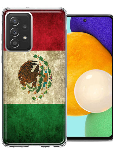Samsung Galaxy A72 Flag of Mexico Double Layer Phone Case Cover
