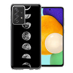 Samsung Galaxy A72 Moon Transitions Double Layer Phone Case Cover