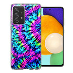 Samsung Galaxy A72 Hippie Tie Dye Double Layer Phone Case Cover