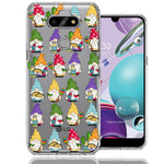 LG Aristo 5/Phoenix 5/Risio 4 Cinco De Mayo Party Cute Gnomes Mexico Tacos Fiesta Double Layer Phone Case Cover